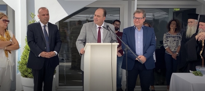Πραγματοποιήθηκαν τα εγκαίνια του νέου ΚΕΠ στα Λιμενάρια Θάσου το πρωί του Σαββάτου-video