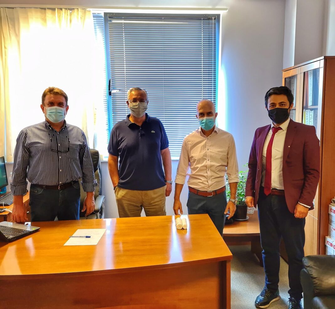 Επίσκεψη Αλέξη Πολίτη και Αρχέλαου Γρανά στο Νοσοκομείο Καβάλας