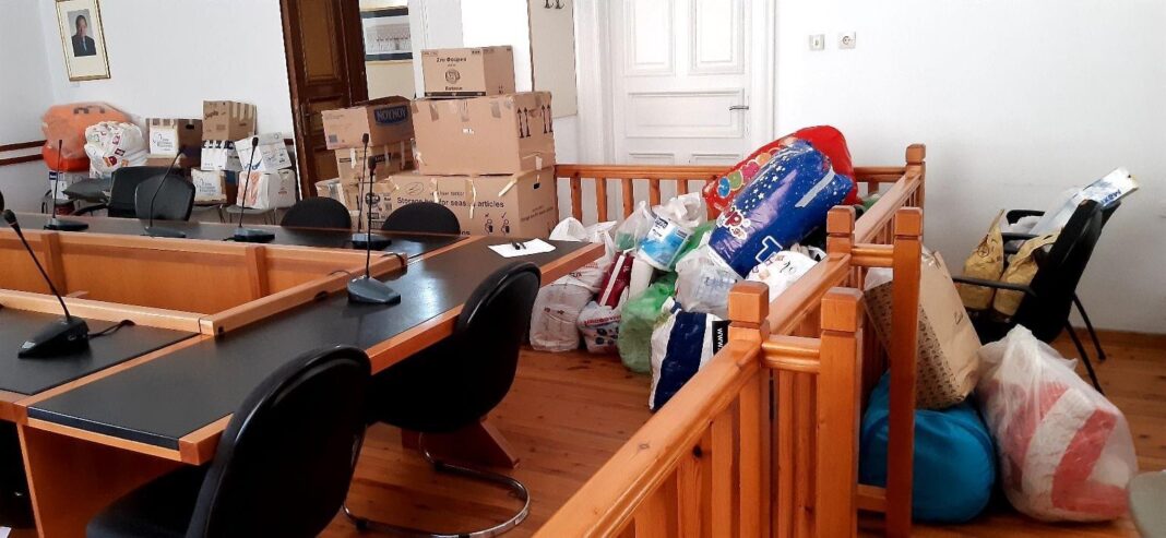 Συνεχίζεται η συλλογή τροφίμων για τους πλημμυροπαθείς της Καρδίτσας με πρωτοβουλία του Δήμου Καβάλας