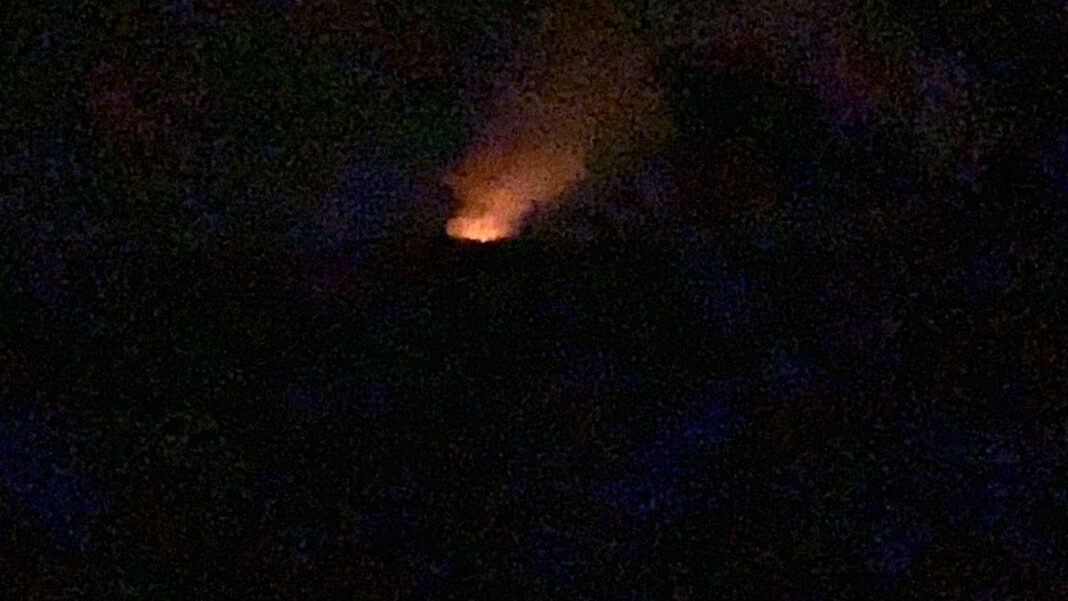 Φωτιά στην περιοχή του Αγίου Σίλα στο Σύμβολο Όρος- Video