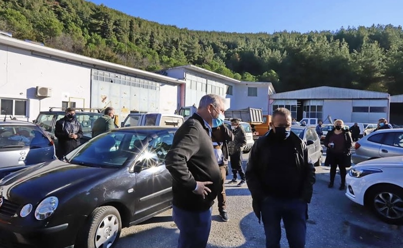 Rapid test στις Υπηρεσίες Καθαριότητας και Πρασίνου του Δήμου Καβάλας