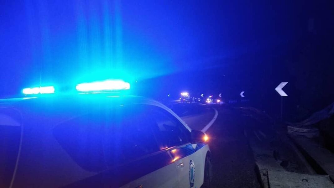 Τροχαίο ατύχημα στην Εγνατία Οδό στο ύψος του Αγίου Σίλα με παράτυπους μετανάστες