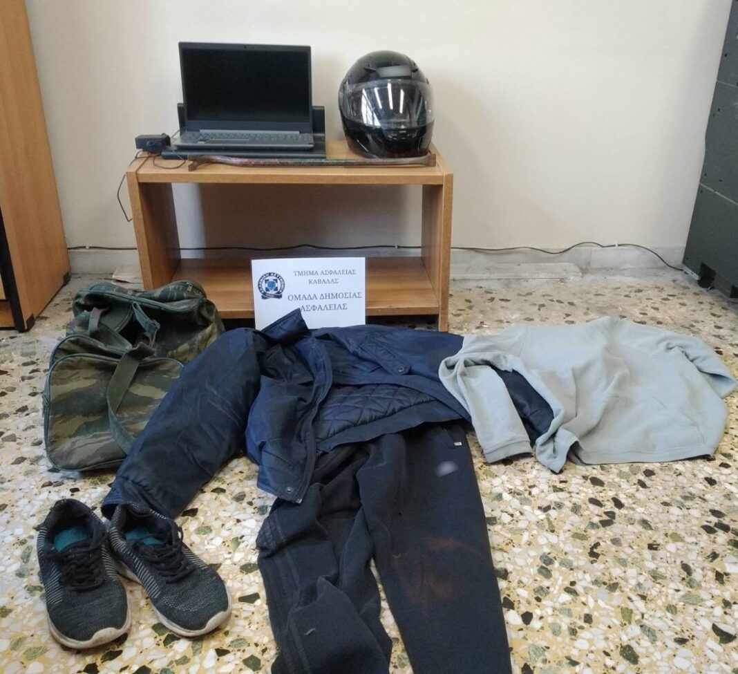 Συνελήφθη για 6 διαρρήξεις και κλοπή μηχανής στη Καβάλα