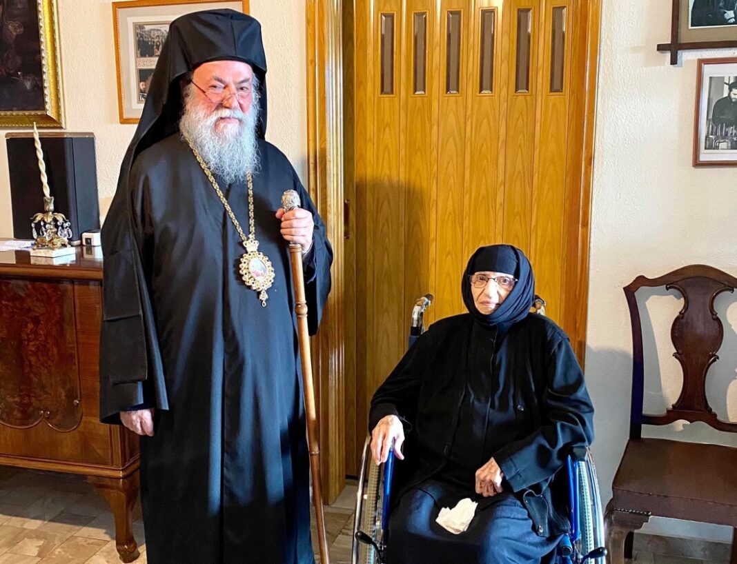 Εκοιμήθη η Καθηγουμένη της Μονής Αγ. Παντελεήμονος Χρυσοκάστρου Παγγαίου