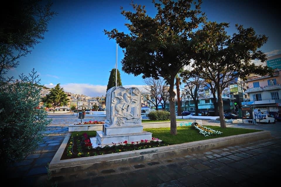 Αισθητικές παρεμβάσεις σε διάφορα σημεία Καβάλας απο τον Δήμο Καβαλας