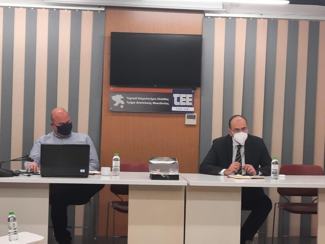 Μακάριος Λαζαρίδης στο Τ.Ε.Ε. Αν. Μακεδονίας: «Από τη συνεργασία μας, κερδισμένη θα βγει η Καβάλα»