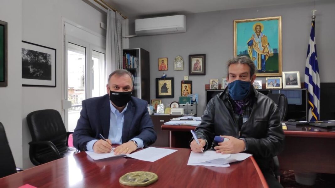 Υπογραφή Σύμβασης του έργου: “ Κατασκευή γέφυρας σε αντικατάσταση ‘’ιρλανδικής διάβασης’’ επί της παλαιάς χάραξης της Εθνικής οδού Λιμεναρίων-Λιμένα”