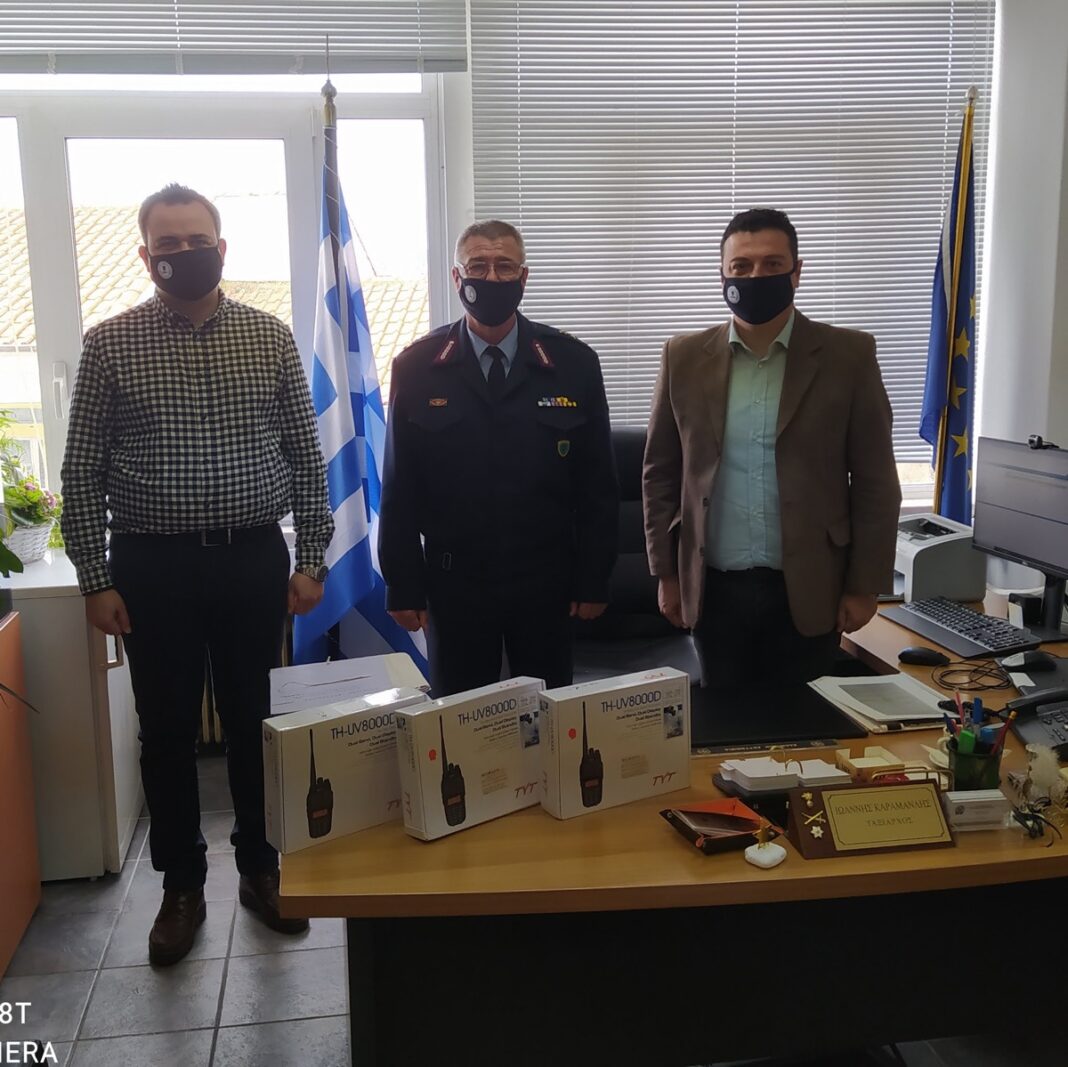Συνάντηση Ε.Α.Α.Μ.Θ. με τον κ. Διευθυντή Δ.Α. Καβάλας και χορηγία στην Δ.Α. Καβάλας