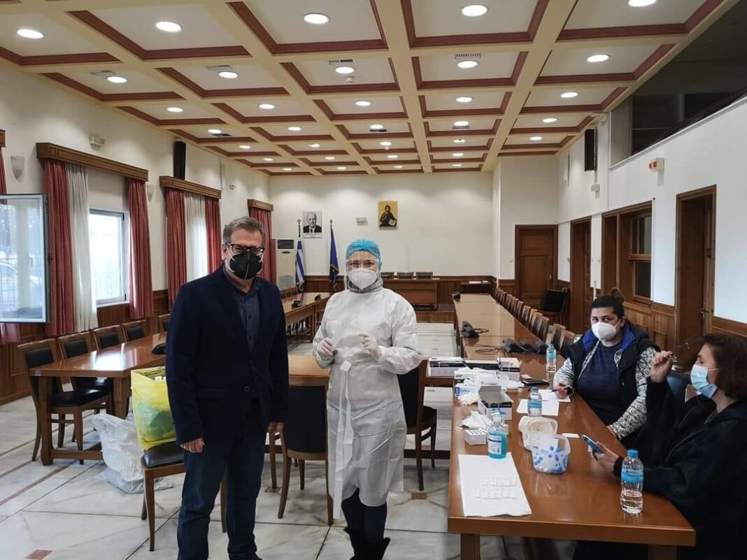 Και σήμερα πραγματοποιούνται δωρεάν rapid test στην Αντιπεριφέρεια Καβάλας