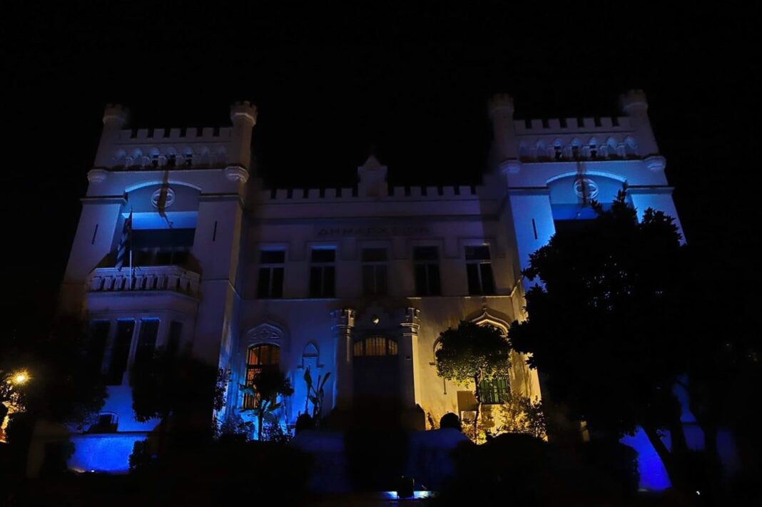 Make-A-Wish (Κάνε-Μια-Ευχή Ελλάδος): Φωταγώγηση Δημαρχιακού Μεγάρου Καβάλας