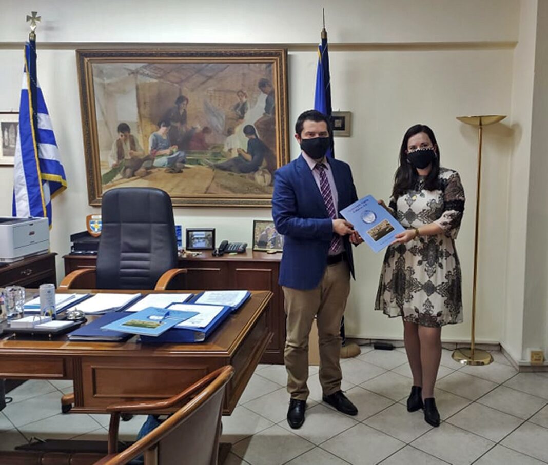 Ο.Λ.Κ. Α.Ε.: Συνάντηση της Διευθύνουσας Συμβούλου με το Γενικό Γραμματέα Αγροτικής Πολιτικής και Διαχείρισης Κοινοτικών Πόρων