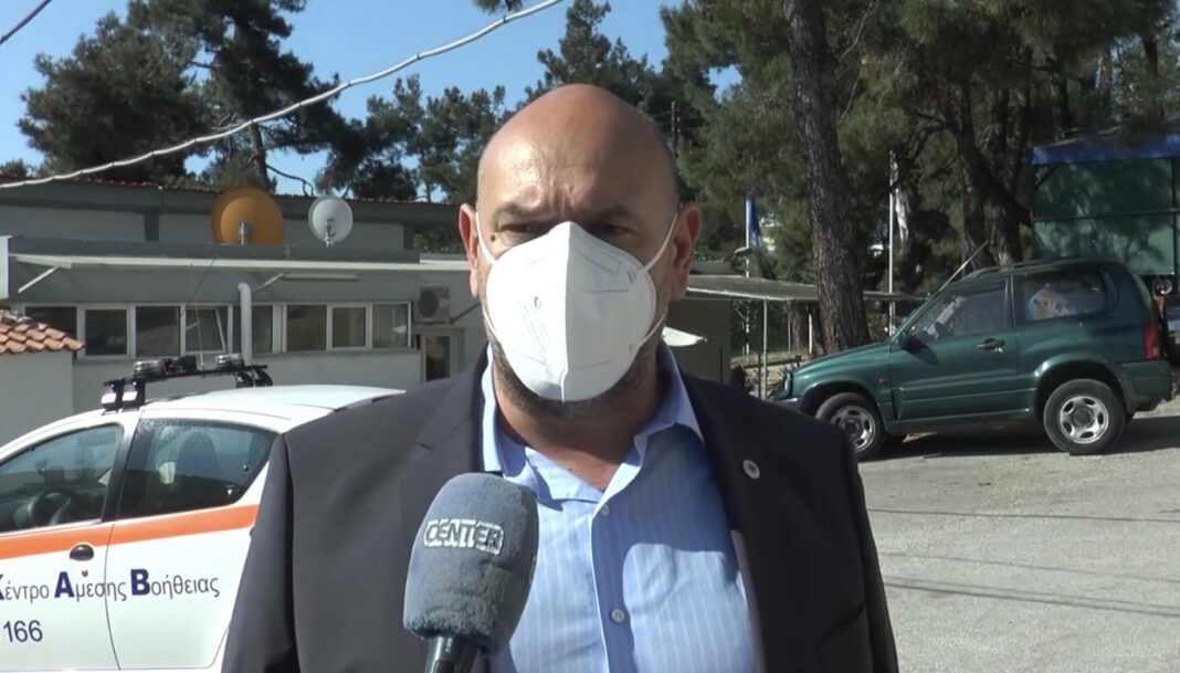 Όλα τα θέματα που απασχολούν το παράρτημα του ΕΚΑΒ Καβάλας συζητήθηκαν στην επίσκεψη του προέδρου του ΕΚΑΒ, Νίκου Παπαευσταθίου