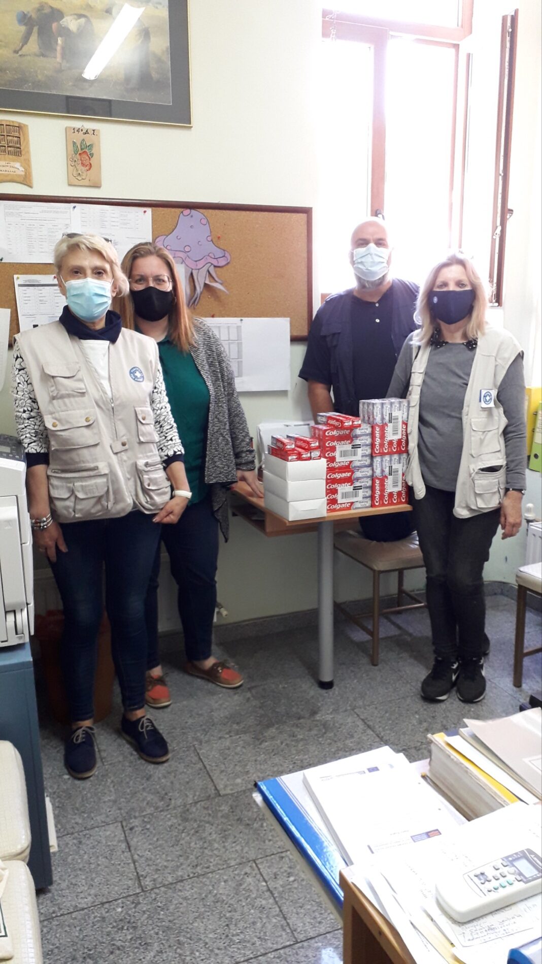 Επίσκεψη του παραρτήματος Καβάλας των Γιατρών του Κόσμου στο 17ο Δημοτικό σχολείο Καβάλας