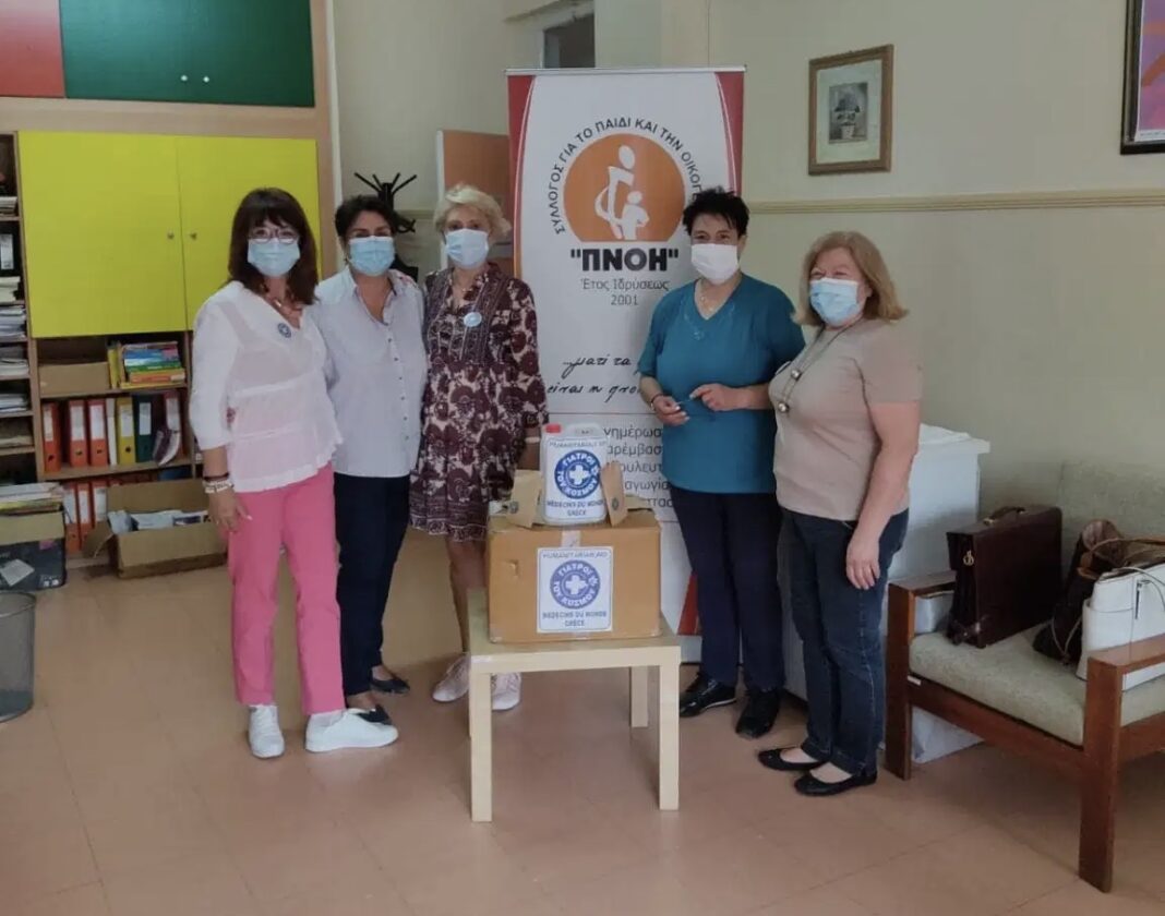 Επίσκεψη των Γιατρών του Κόσμου στον Σύλλογο “Πνοή”