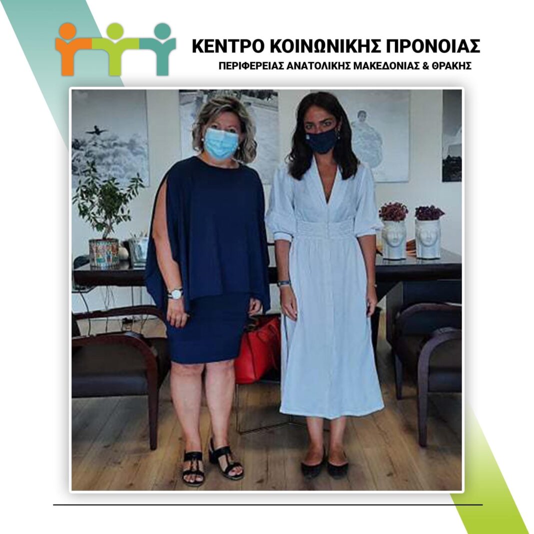 Με τη Δόμνα Μιχαηλίδου συναντήθηκε η Αναστασία Τζαμπαζλή