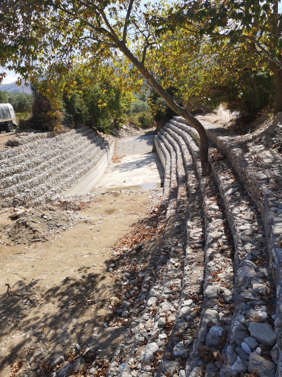 Η Π.Ε Καβάλας ολοκλήρωσε σε σύντομο χρονικό διάστημα την κατασκευή ενός σημαντικού αντιπλημμυρικού έργου στον Πρίνο Θάσου