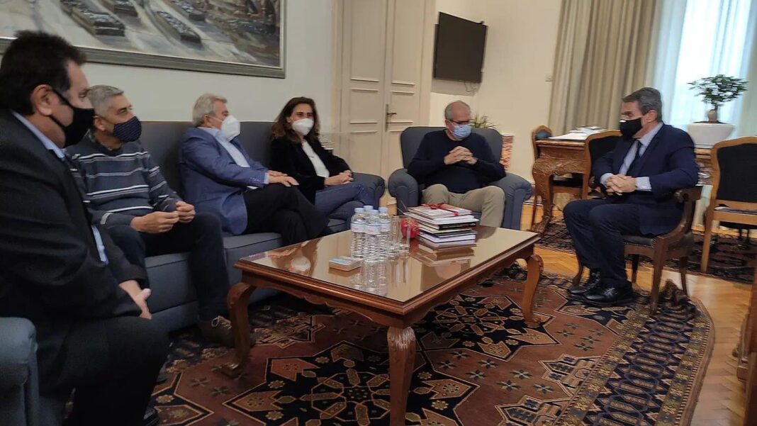 Περιοδεία του Ανδρέα Λοβέρδου στη Καβάλα