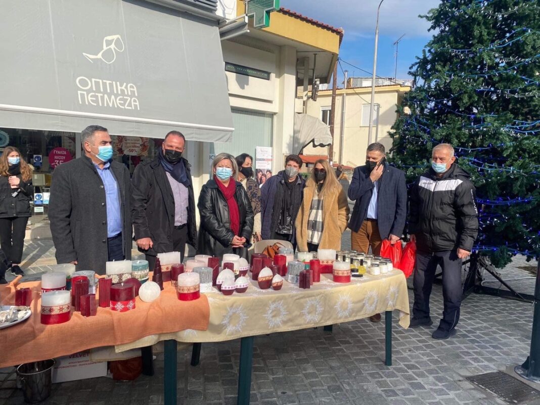 Πραγματοποιήθηκε το Χριστουγεννιάτικo Bazaar απο το Παραρτήμα Χρόνιων Παθήσεων Ελευθερούπολης