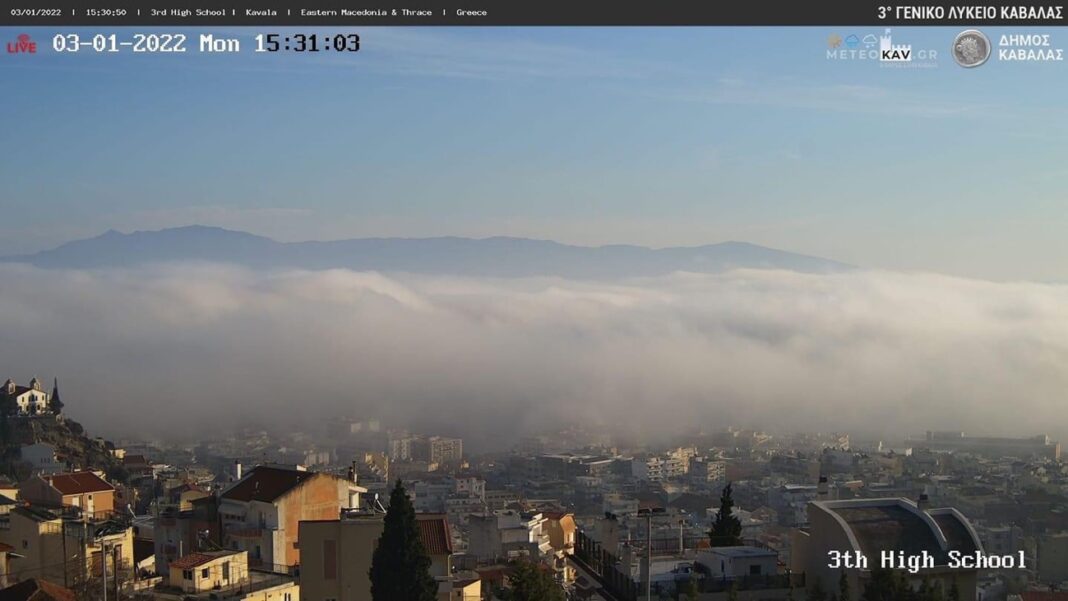 Meteokav.gr: Πυκνή θαλάσσια ομίχλη στη Καβάλα- video