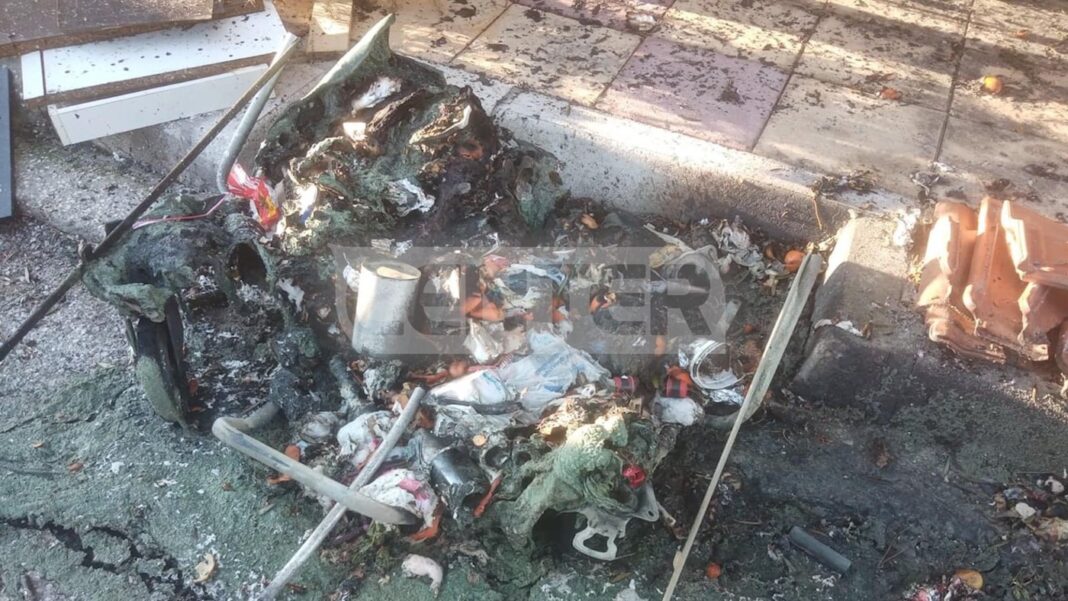 Φωτιά σε κάδο απορριμμάτων στην Καλαμίτσα