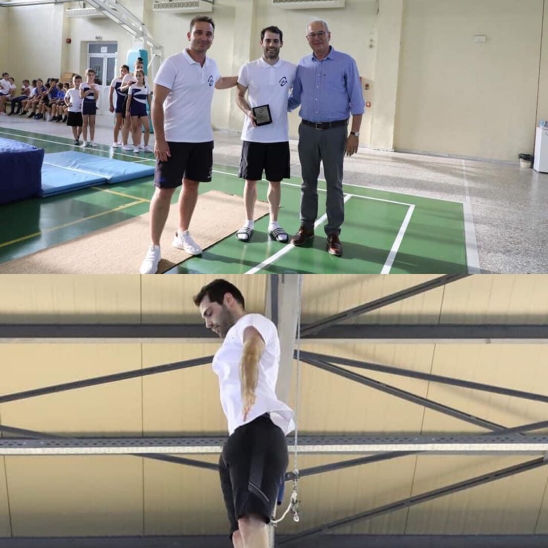 Βράβευση του Νίκου Σαββίδη για την πρόσφατη διάκριση του στην Ιταλία