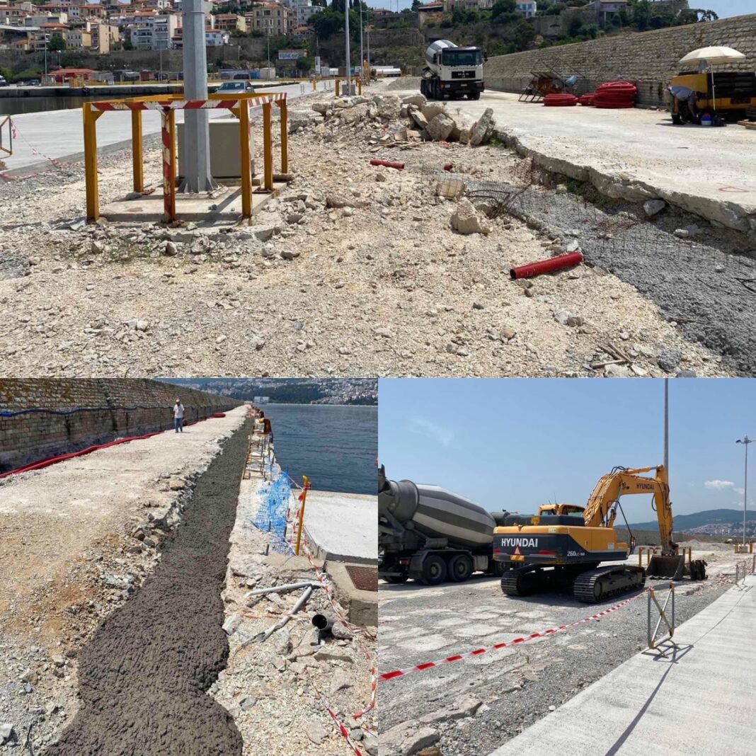 Ξεκίνησαν οι εργασίες στον κεντρικό λιμένα Απόστολος Παύλος