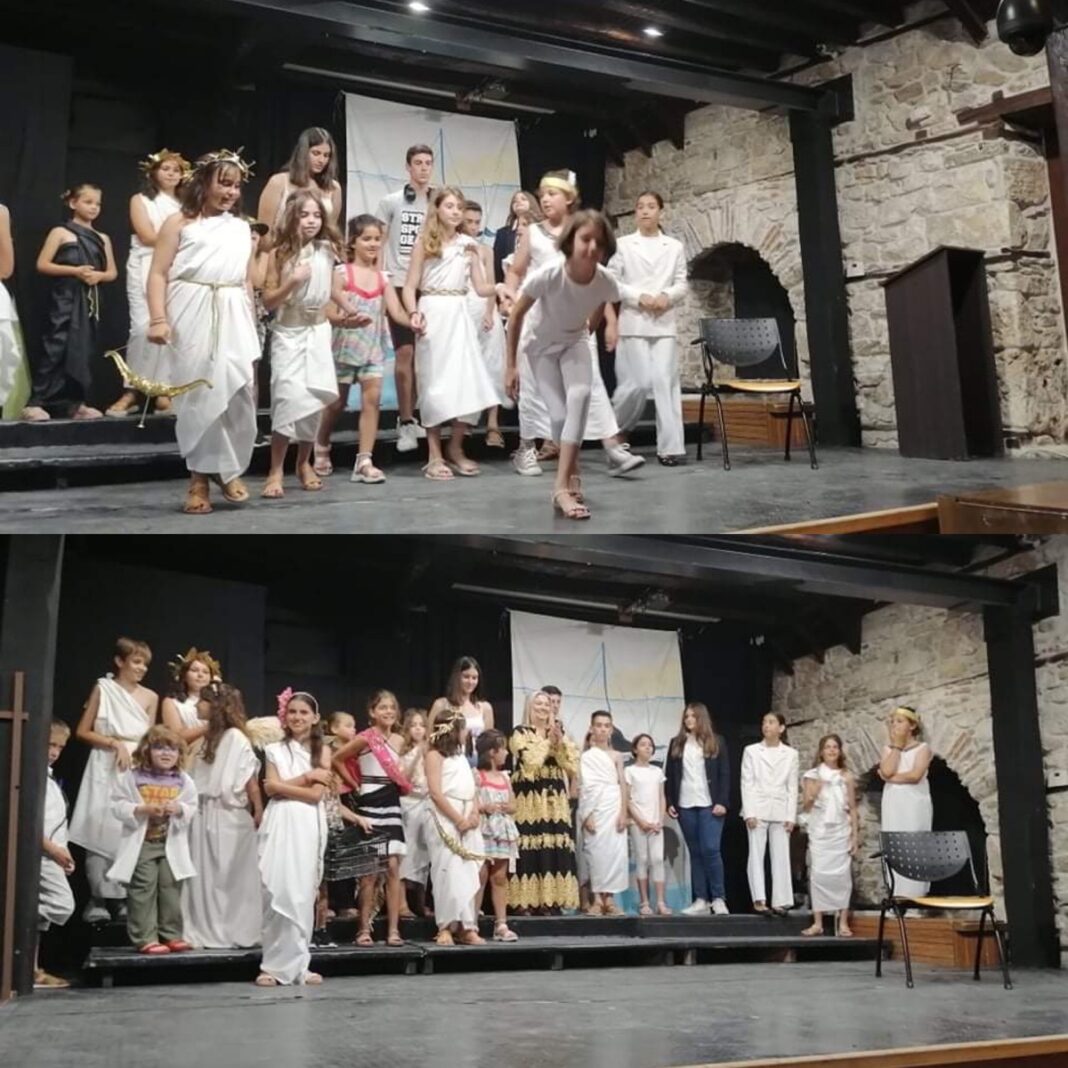 Με μεγάλη επιτυχία έληξε η Θεατρική χρονιά για τις δύο Παιδικές Θεατρικές Σκηνές της ΔΗ.ΚΕ.Θ. του Δήμου Θάσου