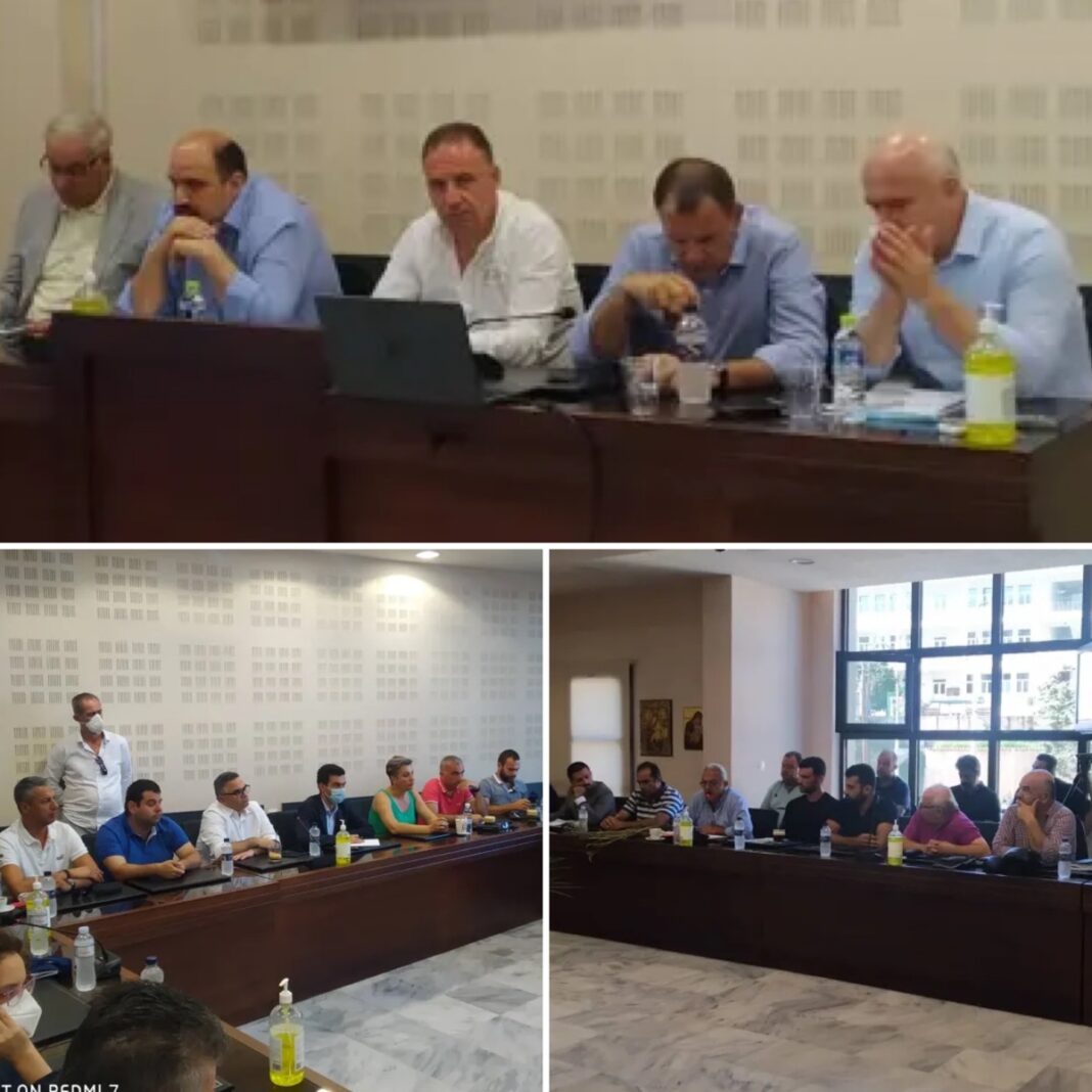 Σύσκεψη για τις καταστροφές στις αγροτικές καλλιέργειες στο Δήμο Παγγαίου