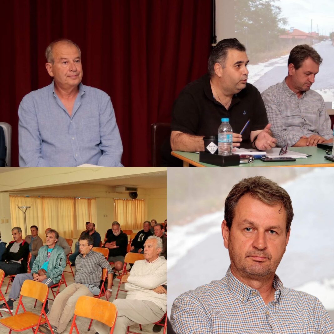 Λαϊκή συνέλευση στον ισόγειο χώρο του Δημοτικού Σχολείου