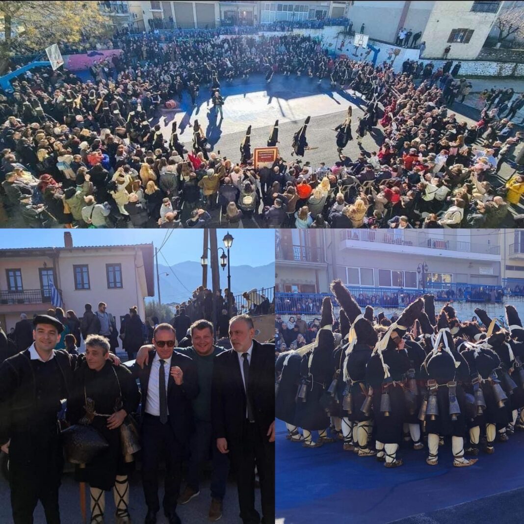 Αναβίωσε και φέτος το χρόνιο έθιμο της γιορτής των “Αράπηδων” στην Νικήσιανη