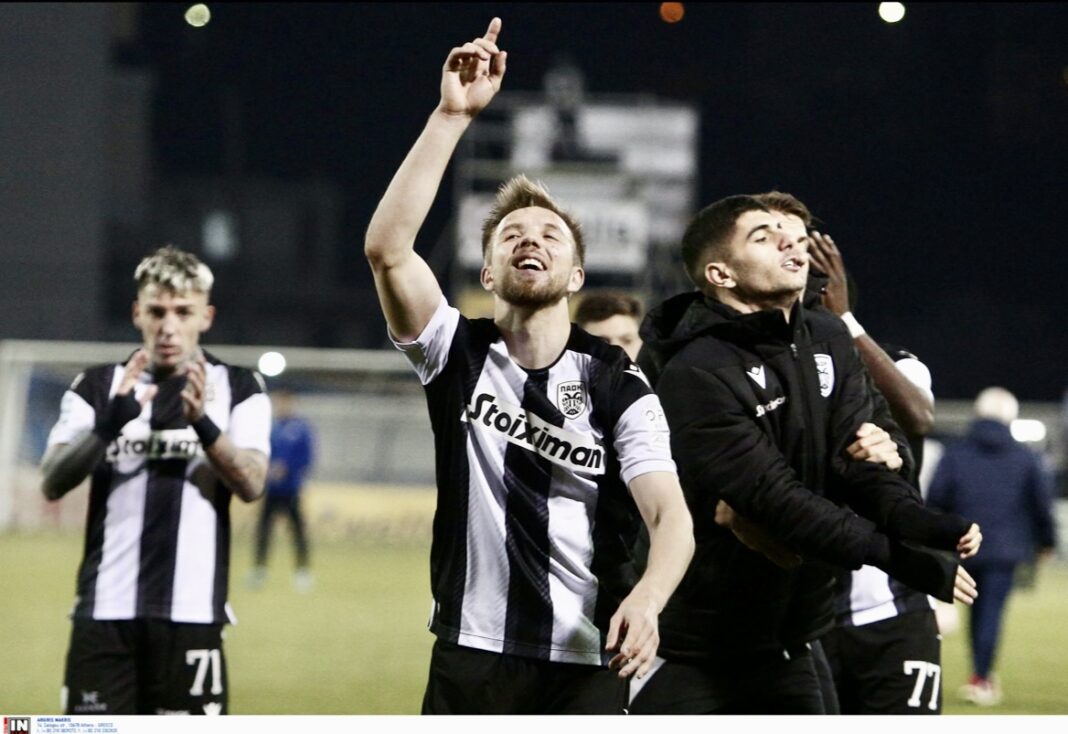 Λαμία – ΠΑΟΚ 0-3: Συνέχισε το σερί του με άνετη νίκη