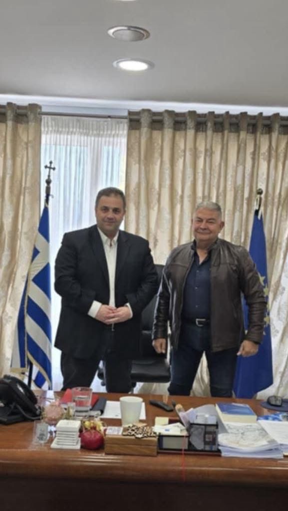 Επίσκεψη στο Δημαρχείο της Χρυσούπολης πραγματοποίησε ο Αντιπεριφερειάρχης Αλέξανδρος Ιωσηφίδης