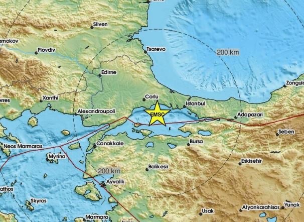 Σεισμός 6,1 Ρίχτερ στην Τουρκία- Αισθητός και στην Καβάλα