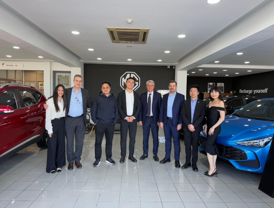 Σημαντική επίσκεψη στελεχών της SAIC Motor και του Ομίλου Συγγελίδη στην Anko Car στην Καβάλα!