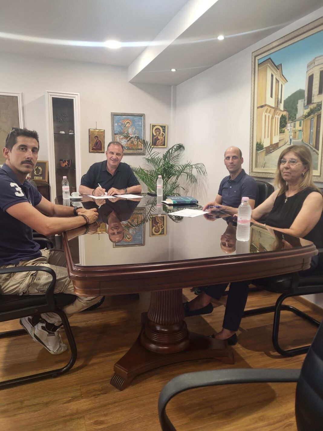 Υπογραφή Σύμβασης για την Ανέγερση 12θέσιου Δημοτικού Σχολείου Οφρυνίου στην Παραλία Οφρυνίου προϋπολογισμού 5.500.000,00 ευρώ συνολικού εμβαδού 3.200 τ.