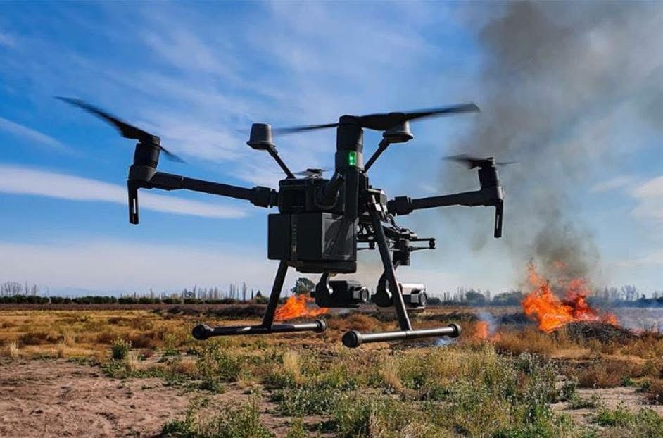 Drone επιτηρεί το Παγγαίο για πρόληψη και έγκαιρη αντιμετώπιση πυρκαγιών