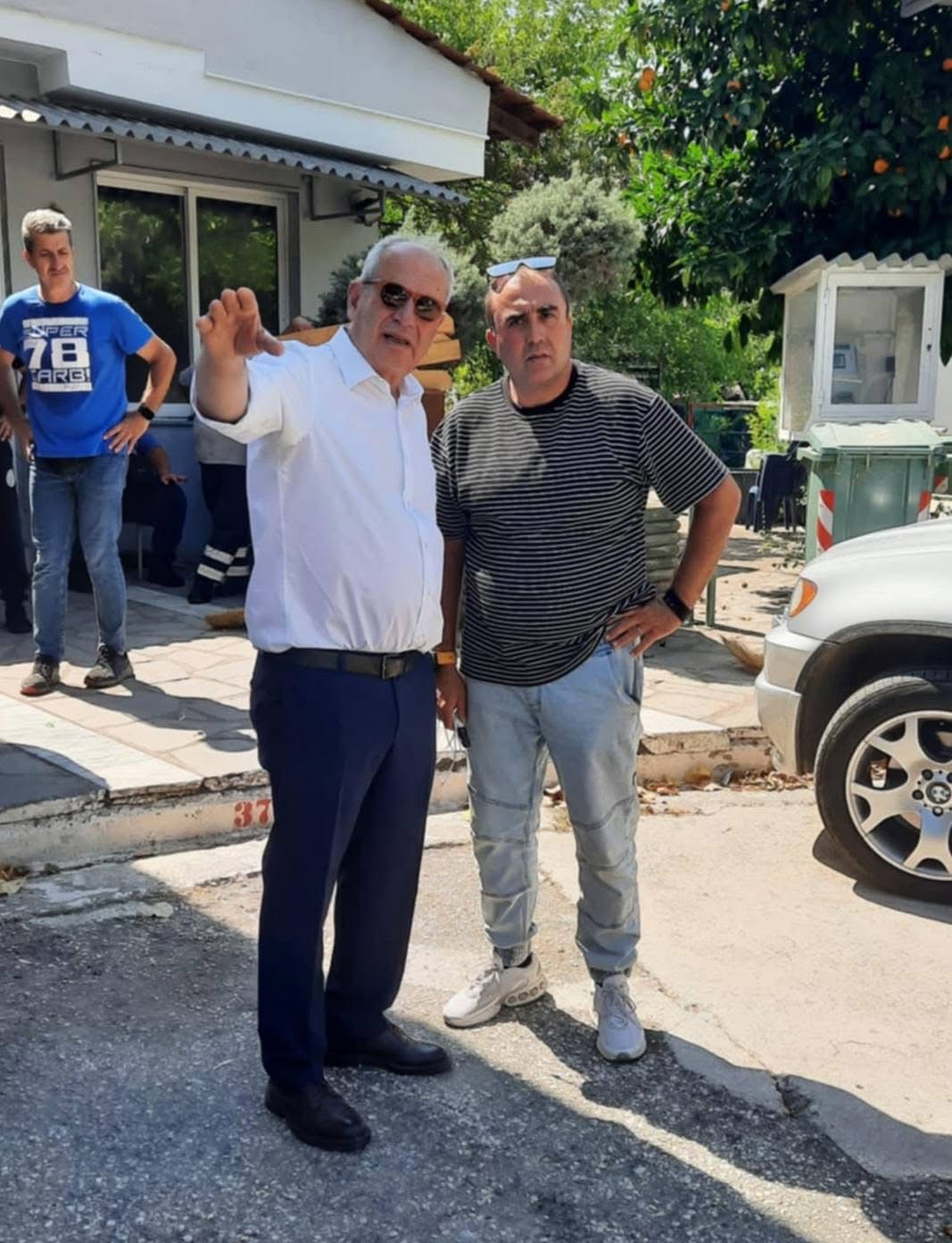 Ευχαριστήρια δήλωση του Δημάρχου Καβάλας, Θόδωρου Μουριάδη, για την κατάσβεση της πυρκαγιάς στην Άσπρη Άμμο
