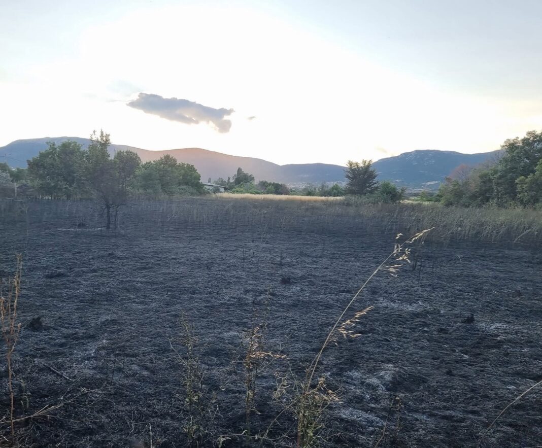 Σοβαρό περιστατικό πυρκαγιάς στη διασταύρωση Χρυσούπολης