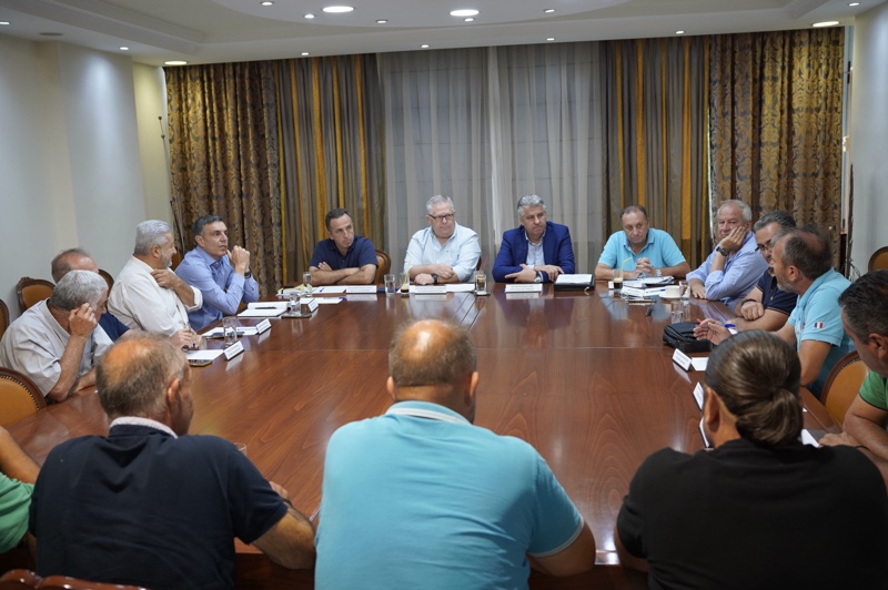 Σύσκεψη εργασίας για τα θέματα των Τεναγών Φιλίππων