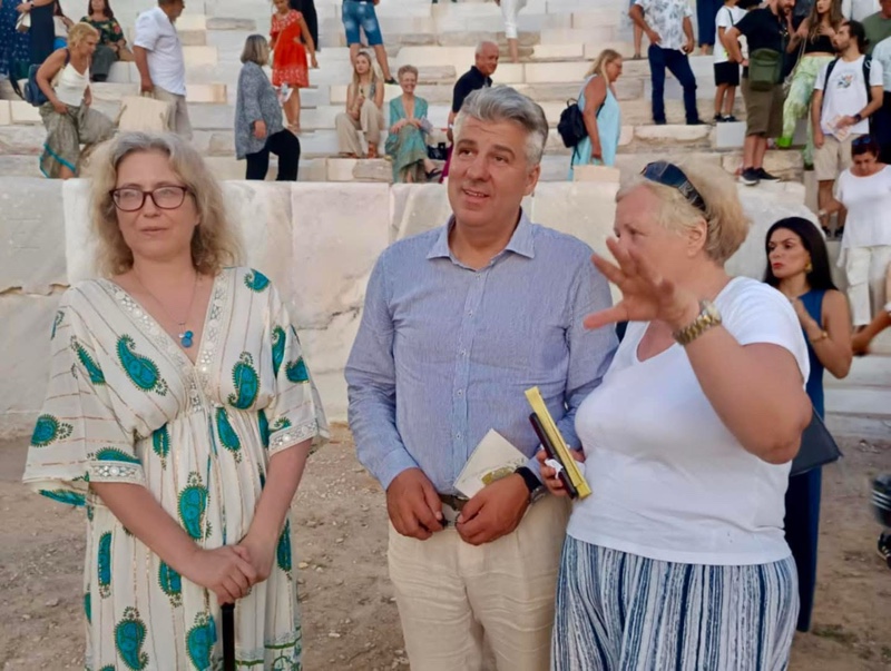 Χ.Τοψίδης: Αρχαίο Θέατρο Θάσου- Μια βραδιά που μας γεμίζει υπερηφάνεια και συγκίνηση