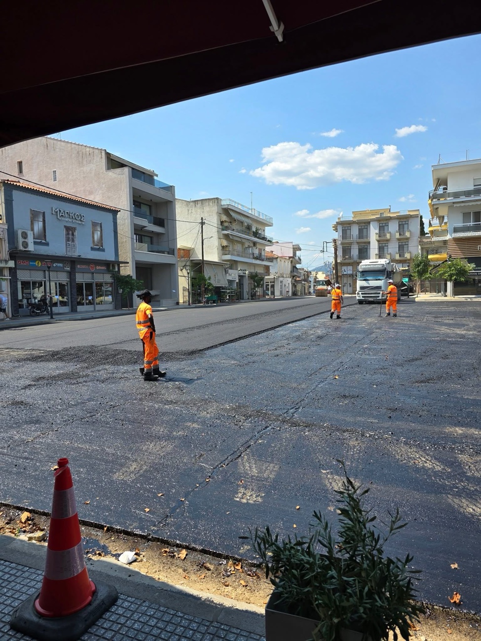 Ολοκληρώθηκαν οι ασφαλτοστρώσεις στον χώρο του ΚΤΕΛ Νέστου