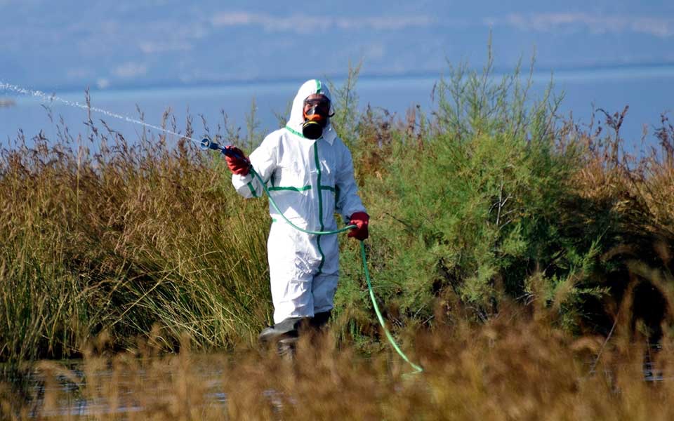 Διενέργεια ψεκασμού υπέρμικρου όγκου (ULV) από αέρος – ακμαιοκτονία κουνουπιών