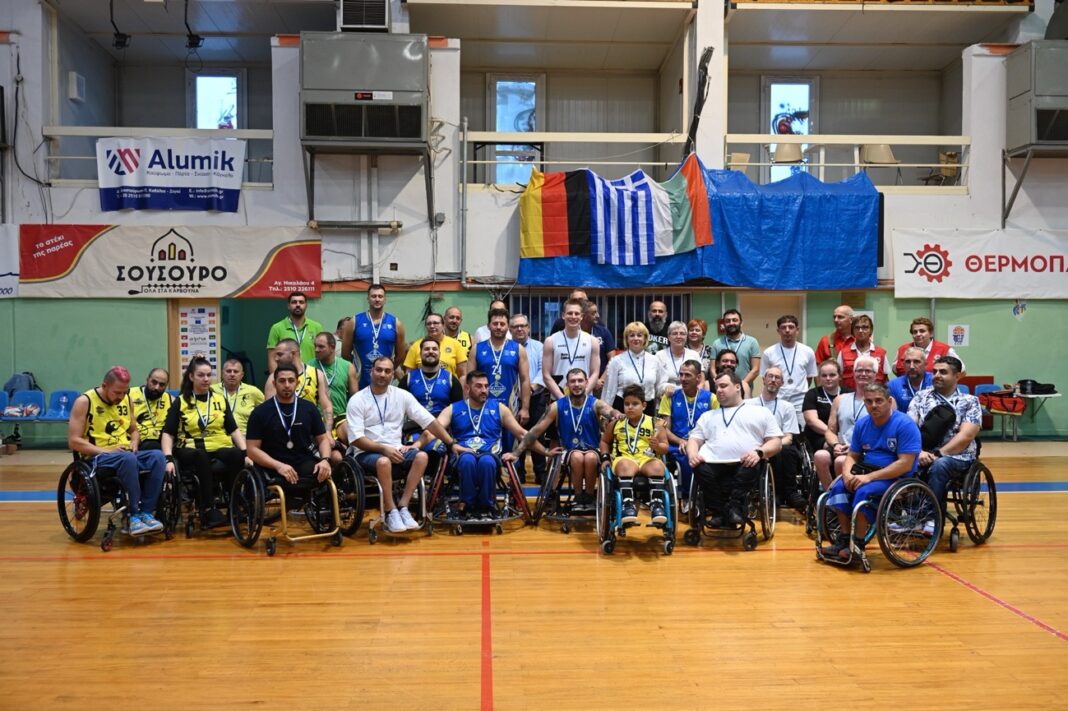 Στον αθλητισμό δεν υπάρχουν εμπόδια! Με επιτυχία πραγματοποιήθηκε το 3ο Διεθνές Τουρνουά Μπάσκετ με Αμαξίδιο «Rebound Φιλίας»