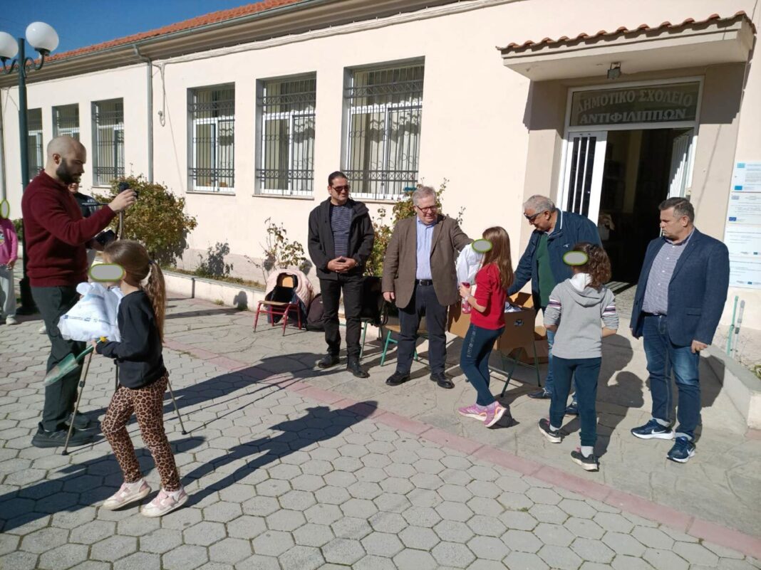 Μάθημα αειφορίας στα παιδιά των Αντιφιλίππων από τον Αντιπεριφερειάρχη Καβάλας