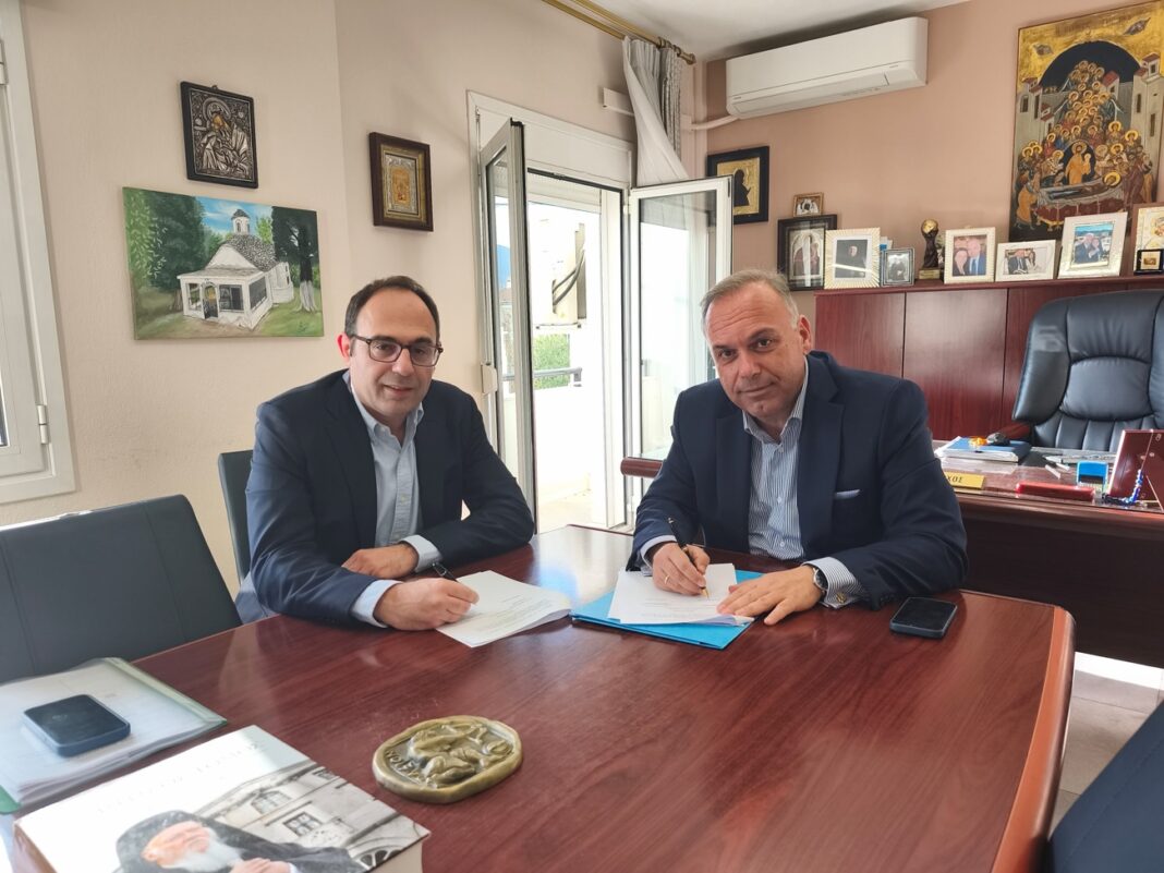 Υπογραφή σύμβασης του έργου: Ασφαλτοστρώσεις Δήμου Θάσου 2025