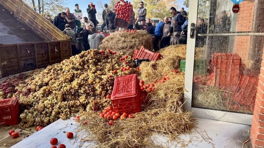 Έντονη διαμαρτυρία αγροτών και κτηνοτρόφων σήμερα στην αντιπεριφέρεια Καβάλας