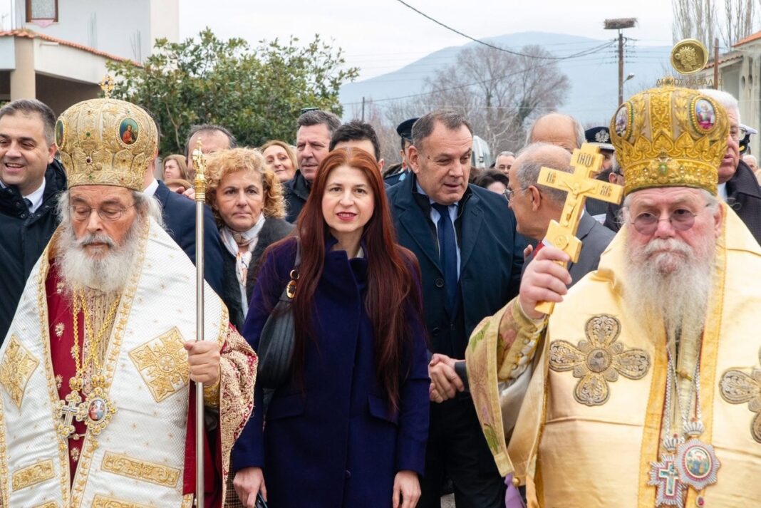 Ο Νίκος Παναγιωτόπουλος στις εορταστικές εκδηλώσεις Μνήμης του Αγίου Γρηγορίου στη Νέα Καρβάλη