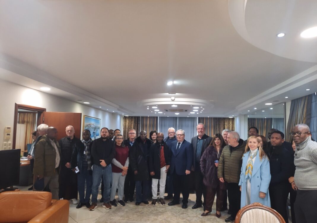 Επίσκεψη διεθνών εκπροσώπων της ΟΚΕ στο γραφείο του Αντιπεριφερειάρχη Καβάλας