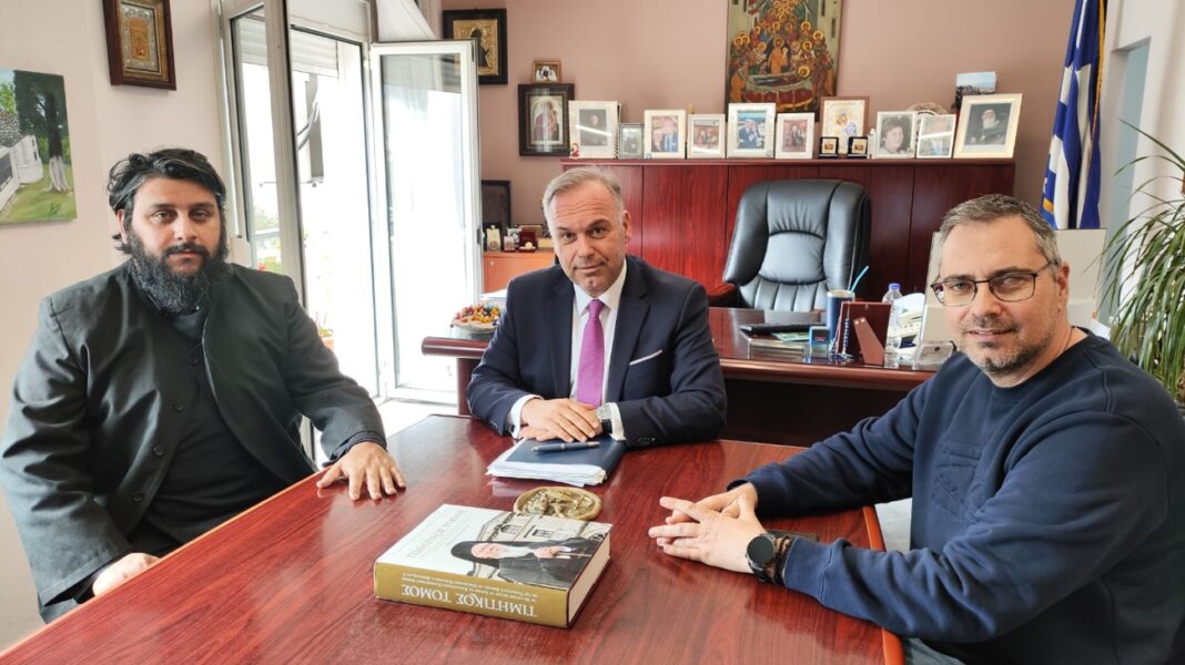 Συνάντηση του Αρχιερατικού Επιτρόπου Θάσου με τον Δήμαρχο Θάσου για το Τριήμερο Εορταστικών Εκδηλώσεων στη Θάσο (25–28 Μαρτίου 2026) «1.400 Χρόνια Ακάθιστος Ύμνος 626-2026»