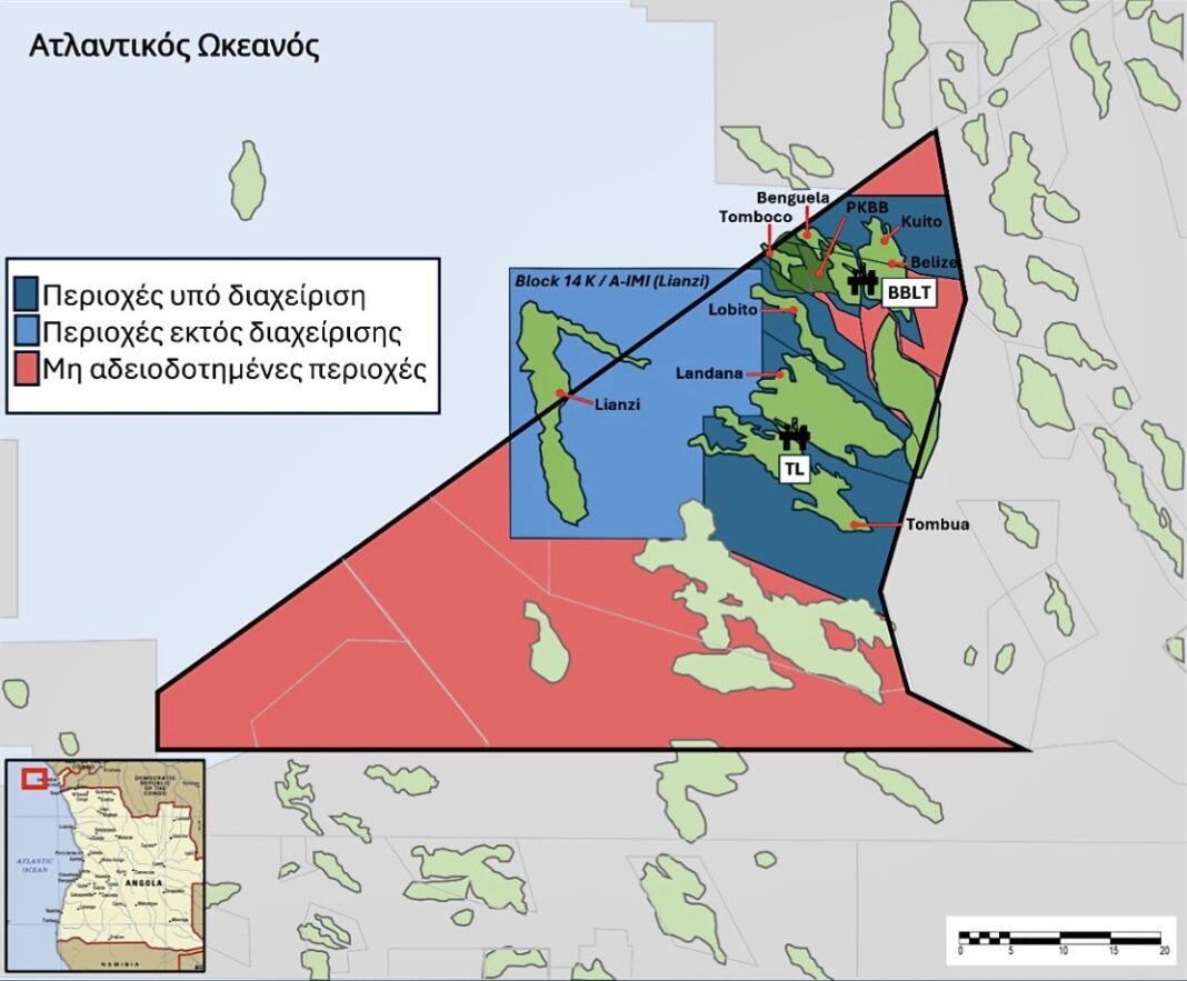 Στρατηγική είσοδος της Energean στην Ανγκόλα, με εξαγοράποσοστού της Chevron σε δύο θαλάσσια blocks